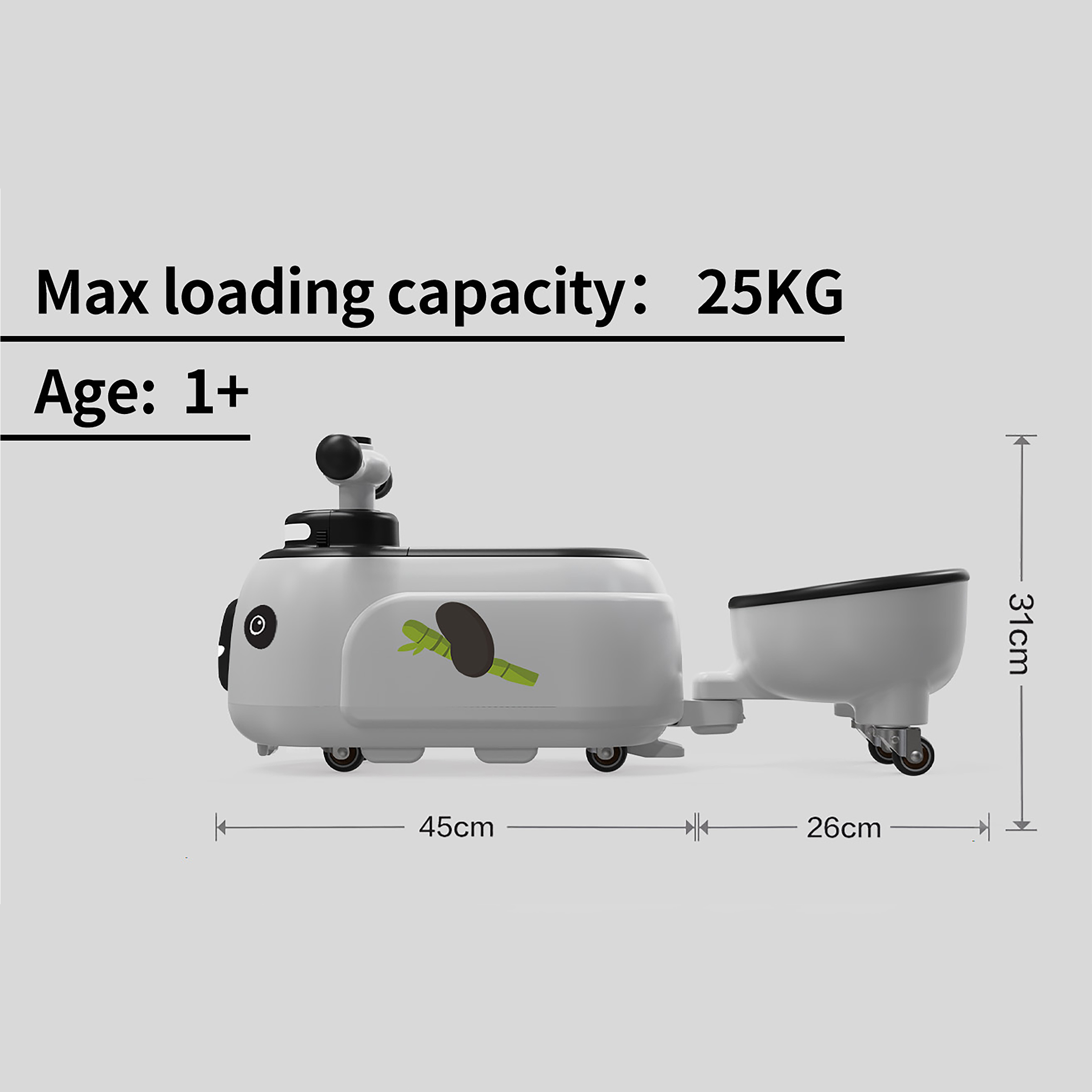 Freddo Rider with Wagon